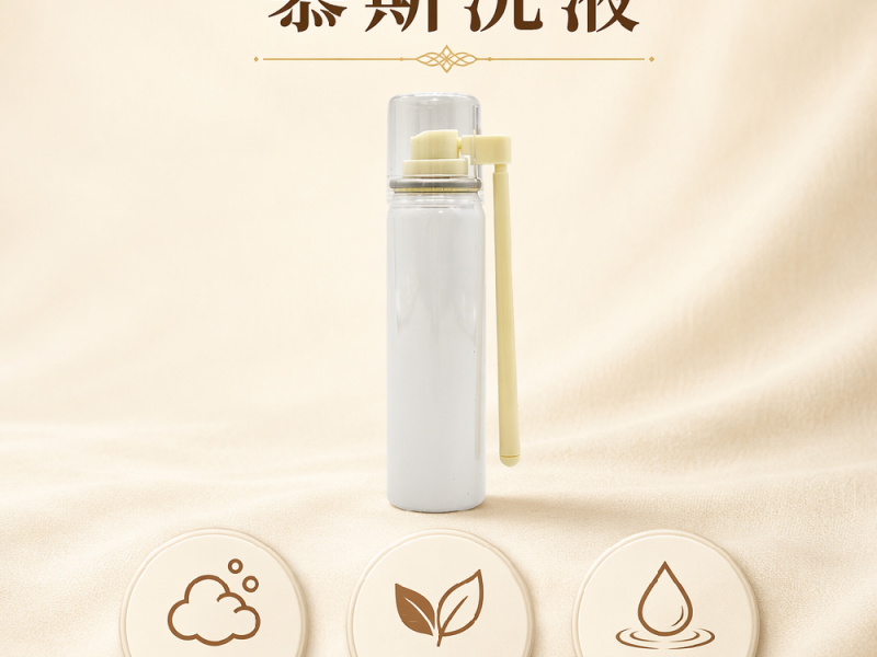 内置慕斯洗液实物实拍