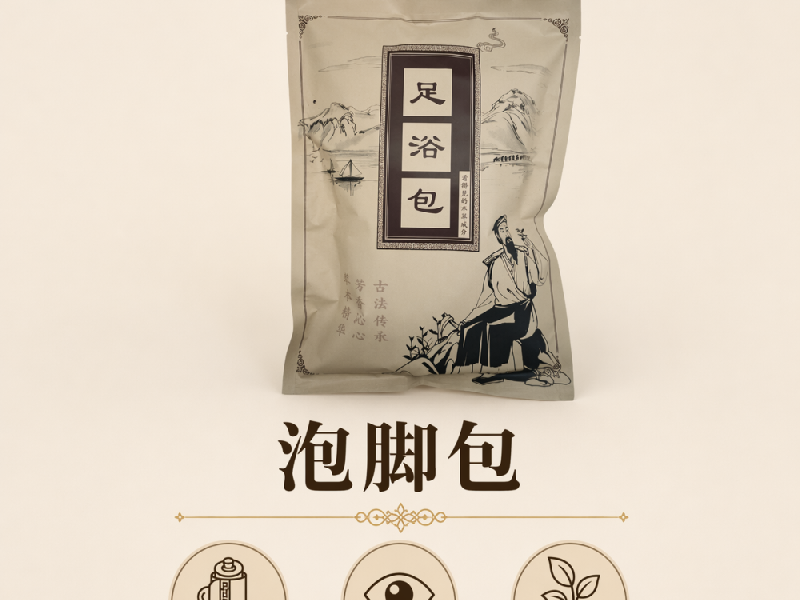 泡脚包实物实拍