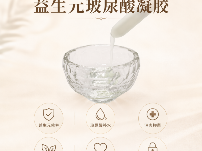 益生元玻尿酸凝胶实物实拍