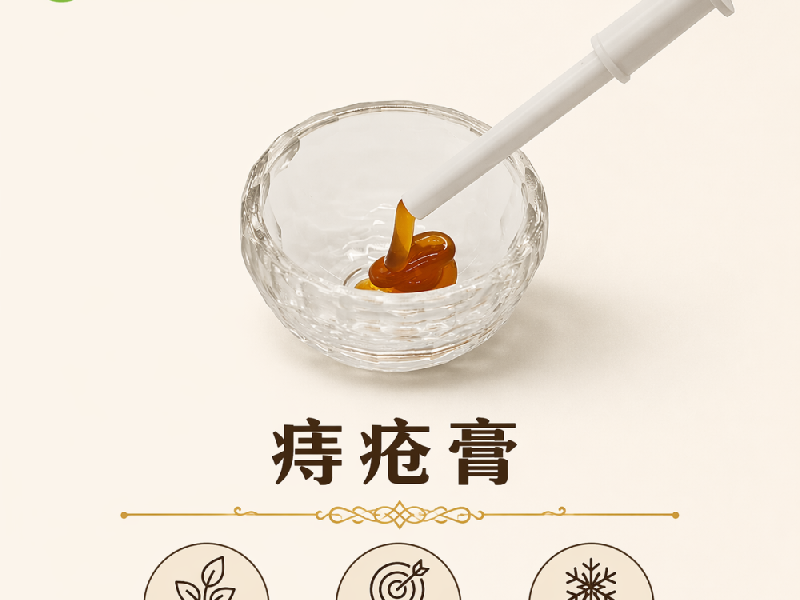 痔疮膏实物实拍