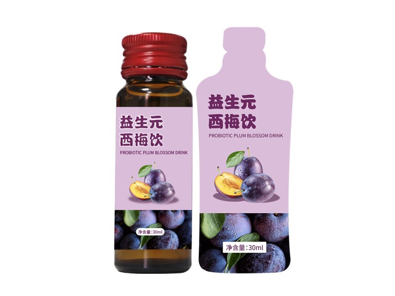 益生元西梅饮实物实拍