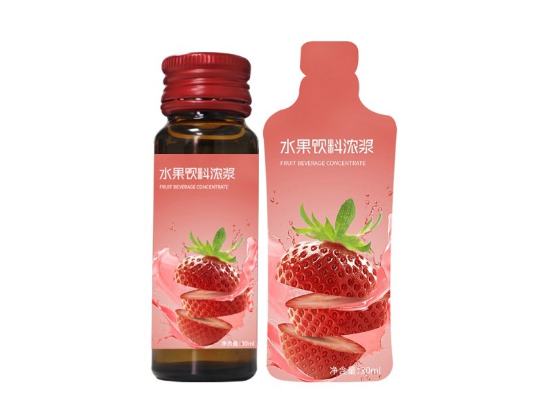 水果饮料浓浆实物实拍