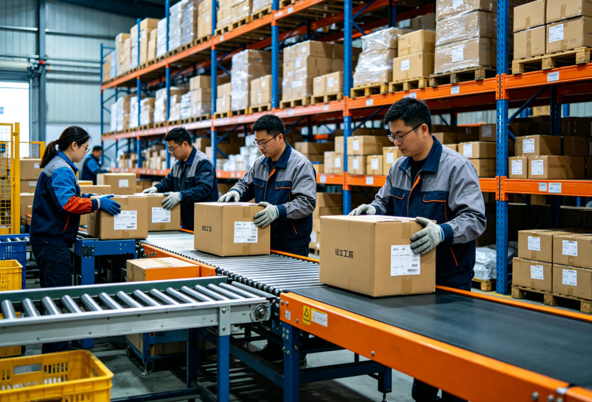 普利众合标准化仓储分拣发货 消字号代工成品仓储分拣打包,OEM贴牌货品高效发货配送