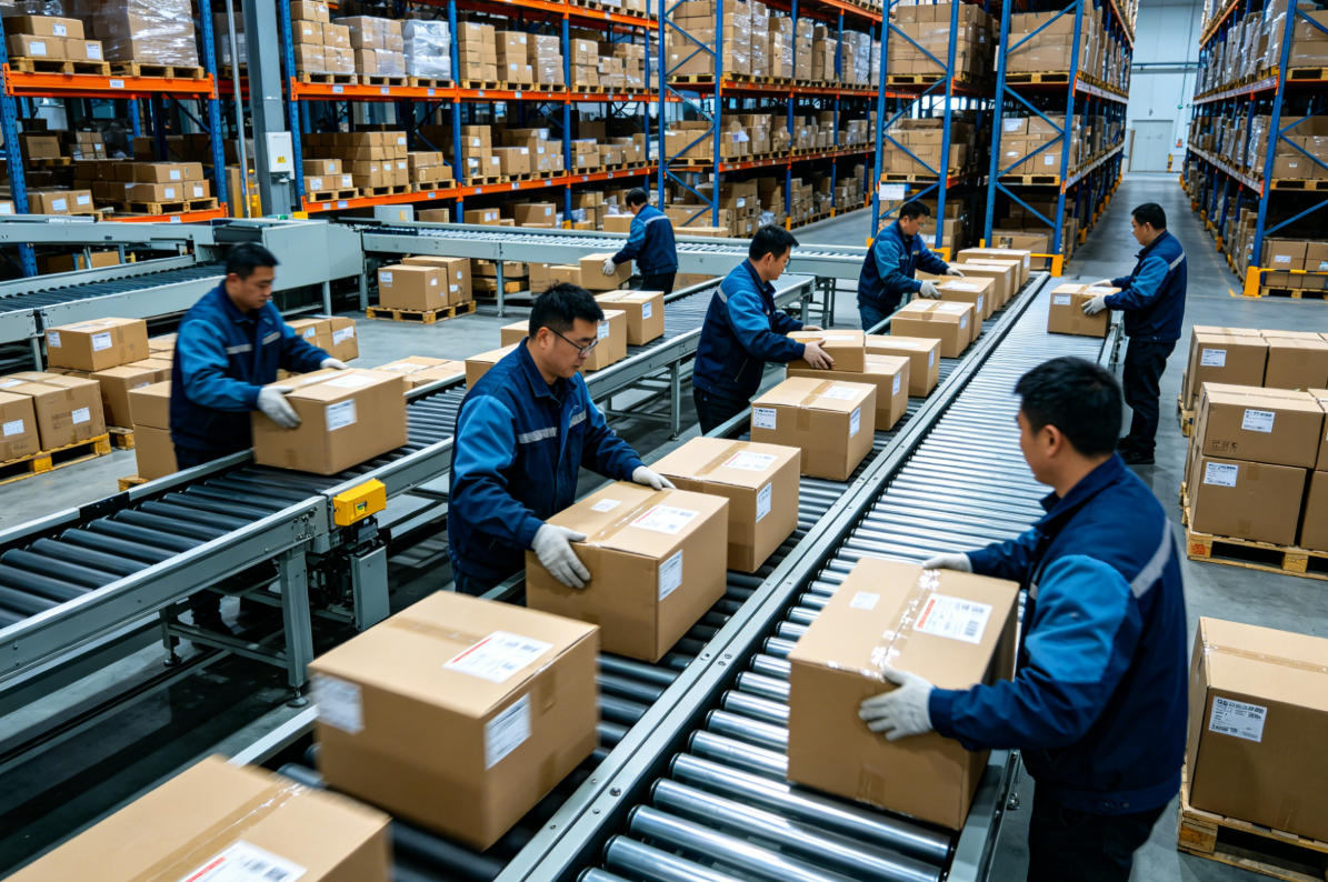 消字号代工成品分区仓储，全国订单分拣配送作业