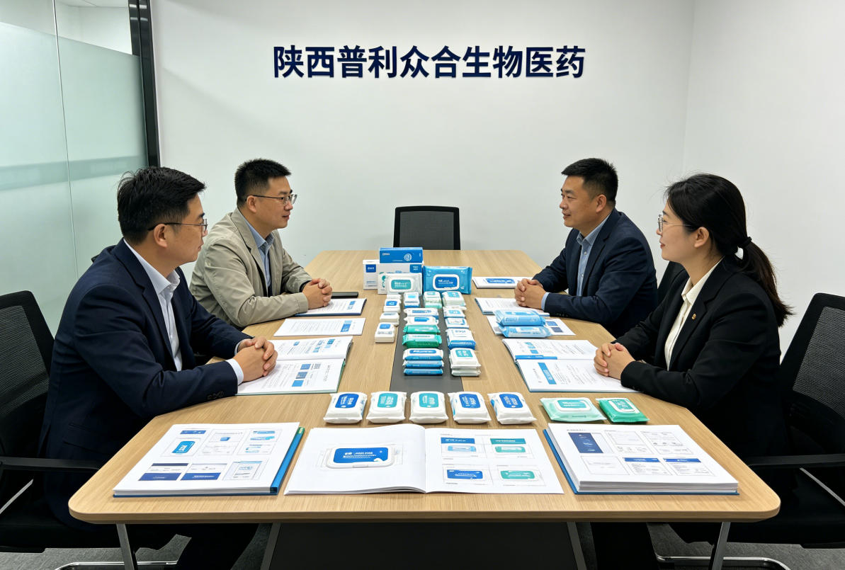卫生湿巾OEM贴牌定制合作对接 西安大健康消字号湿巾源头工厂,品牌贴牌定制一站式服务实拍