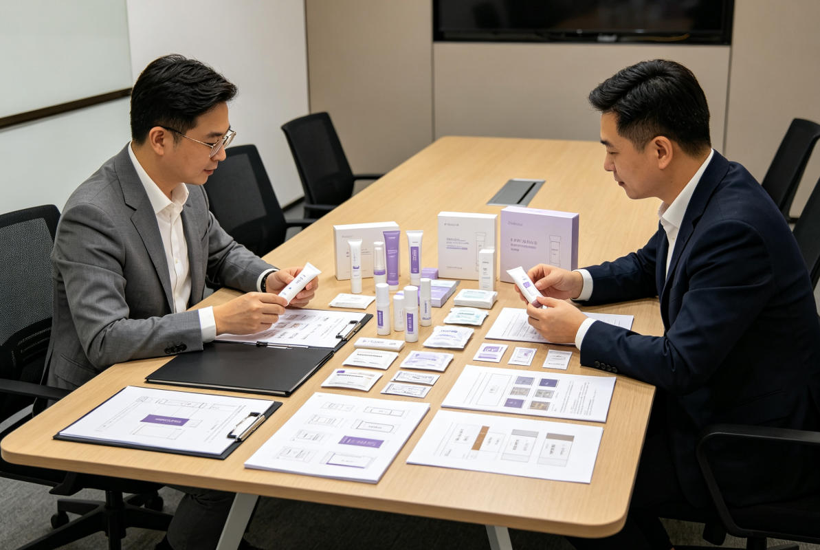 西安大健康代工厂私护产品贴牌包装、备案、生产一站式合作实拍