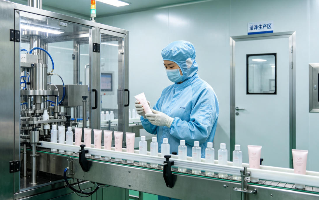 包装文案合规审核 工作人员审核私护产品外包装文案,排查极限词与违规宣传用语,合规校对工作场景